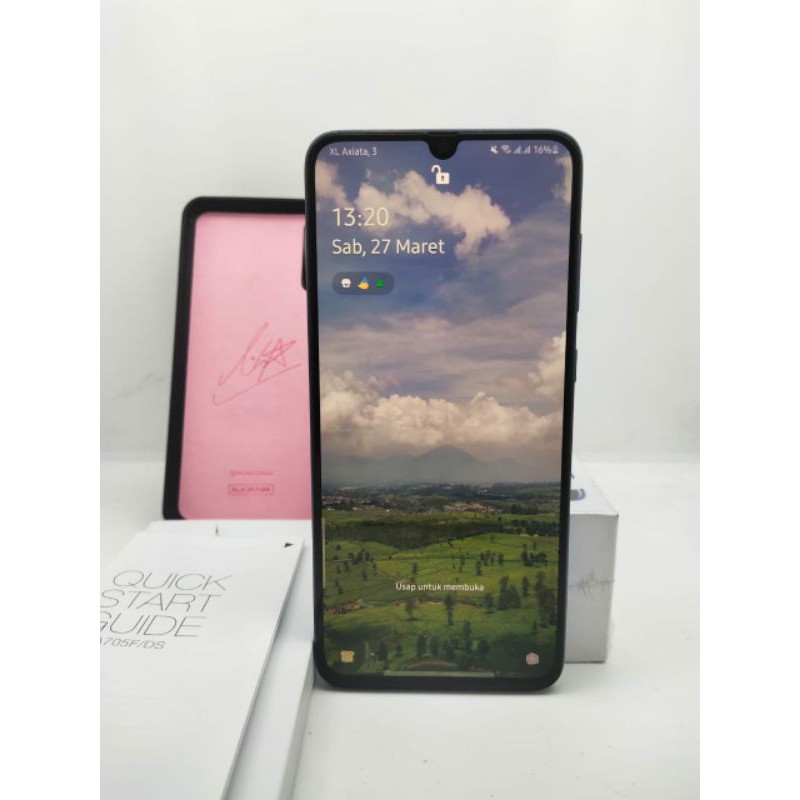 Samsung A70 Second Bekas [128 GB/ 6GB/ Resmi Sein]