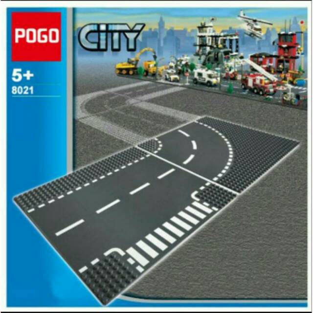 Baseplate Pogo City 8020-8021 - Lego Compatible