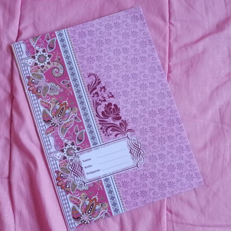 

Sampul Buku Besar Ungu Batik Baru Murah Berkualitas isi 6