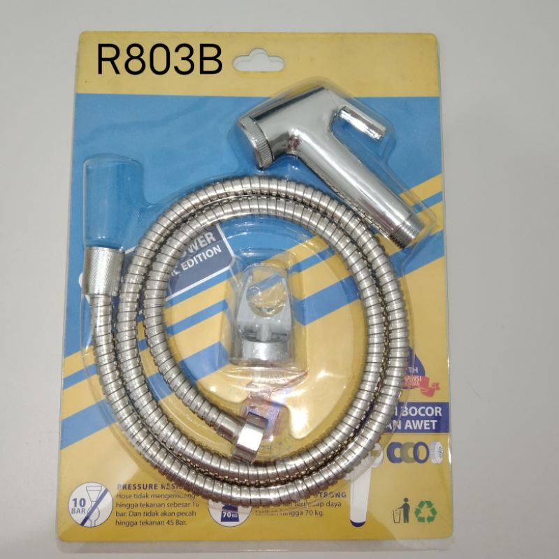 Paket Jet Shower Toilet Chrome Murah