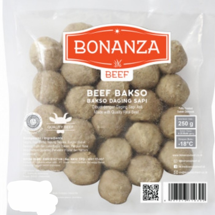 

Bonanza Bakso Sapi 250gr