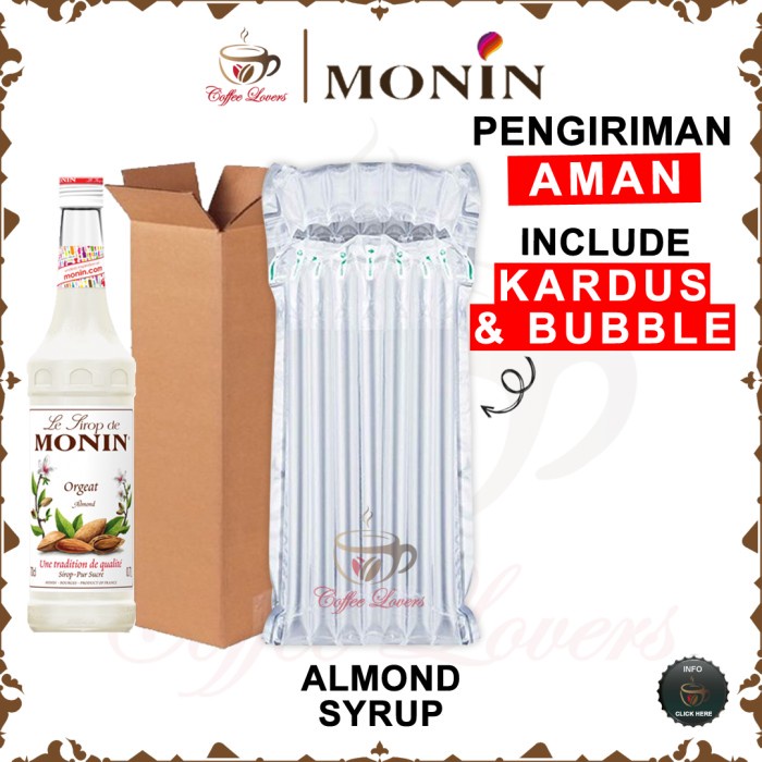 MONIN SYRUP ALMOND SIRUP MONIN TERMURAH