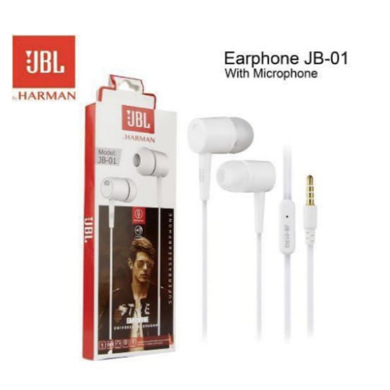 HF HEADSET EXTRA BASS JB01 MURAH HANDSFREE MURAH PROMO