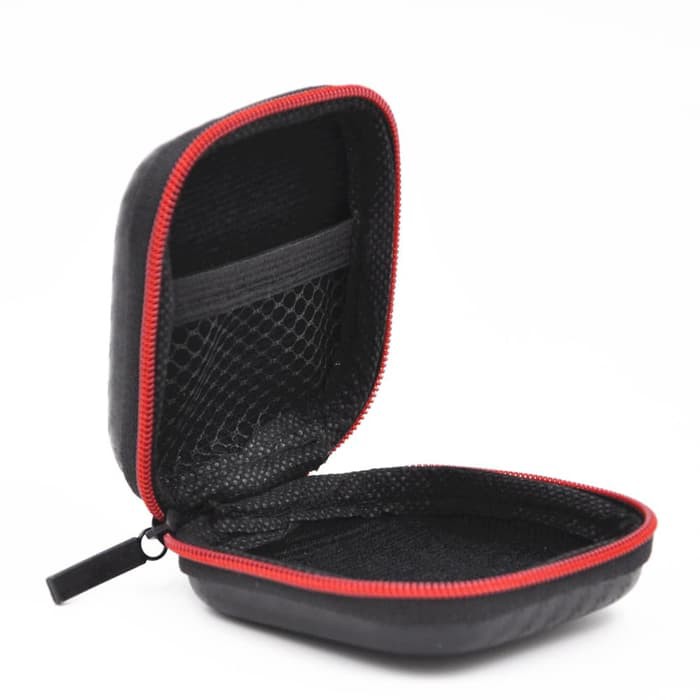 Knowledge Zenith KZ Case Earphone Pouch EVA - B001 - Black/Red