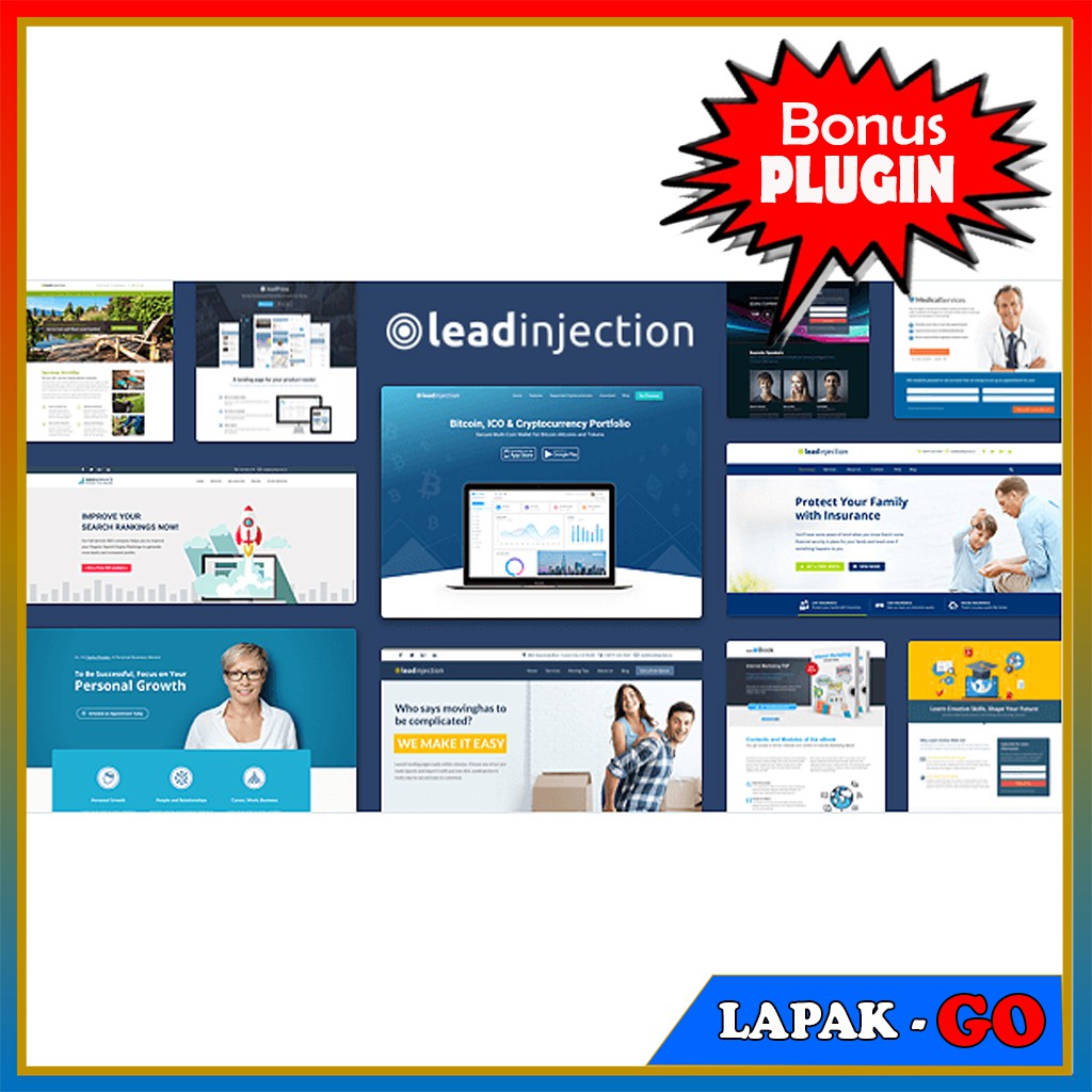 Leadinjection Landing Page Theme | Premium Wordpress Template
