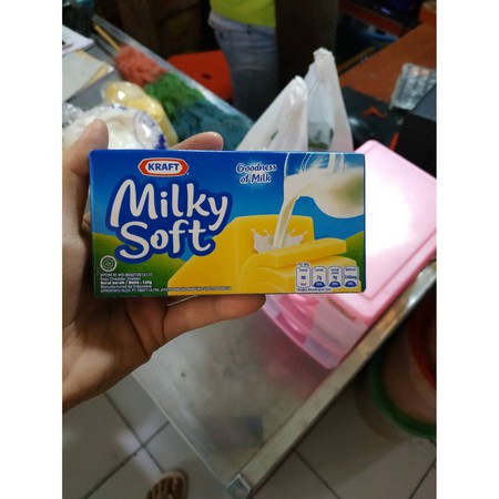 Kraft Cheddar Milky Soft / Keju Kraft Milky Soft 165 Gram