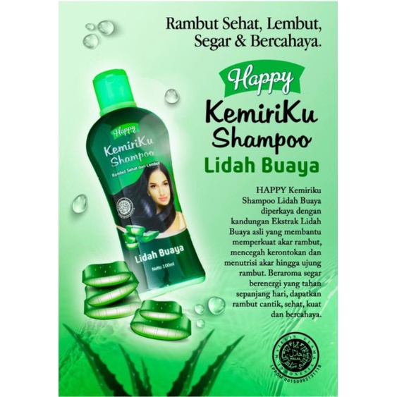 Happy Shampoo Kemiriku 100ml