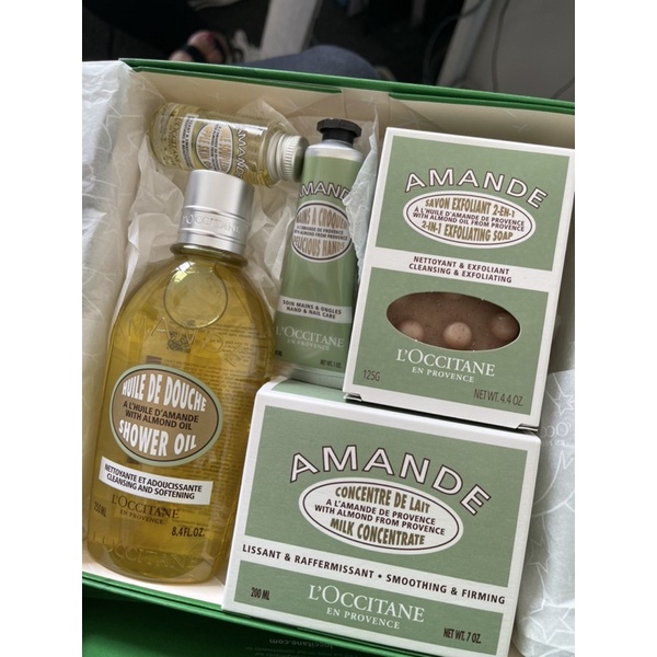 Loccitane Almond Gift set