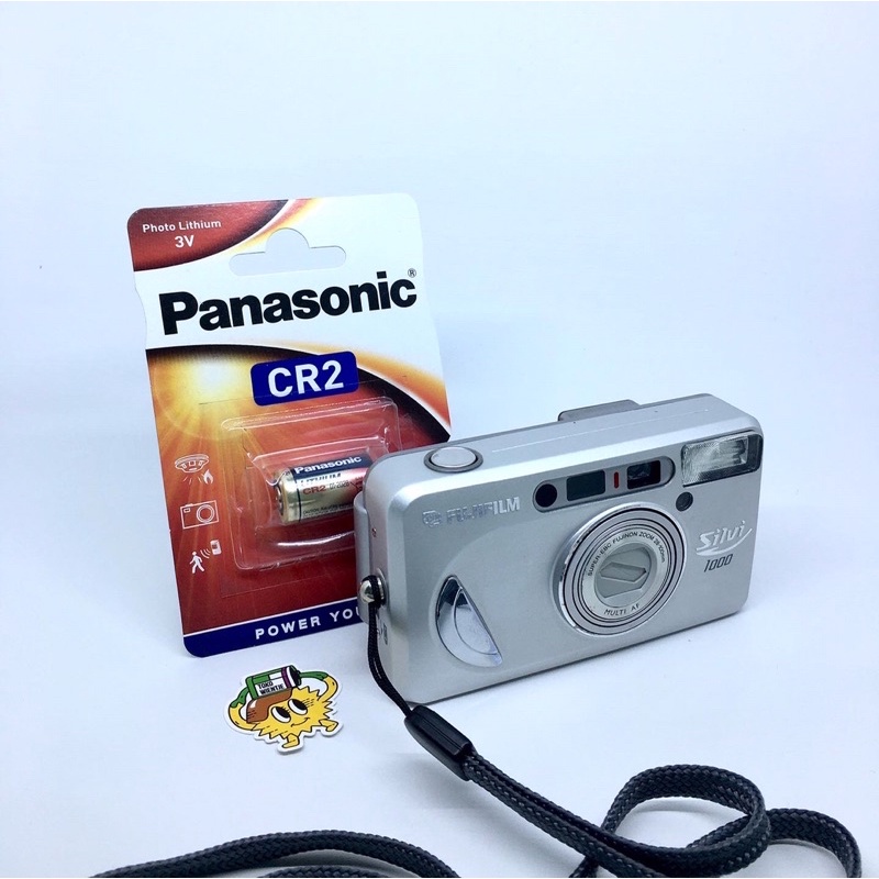 kamera analog 35mm FUJIFILM SILVI 1000 perfect bonus baterai not mju ii