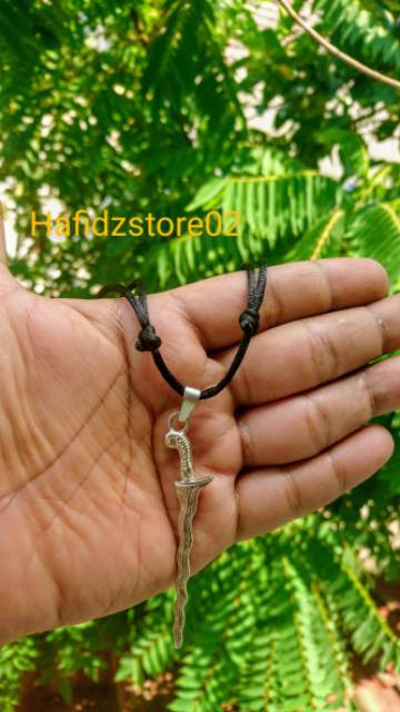 Kalung Bandul motif keris terbaru