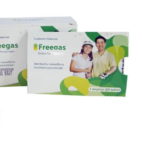 ❇ Dijamin Asli FREEGAS BOX 30 TABLET ♬