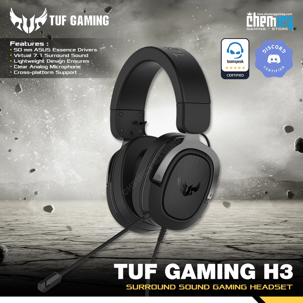 Asus TUF H3 Surround Sound Gaming Headset