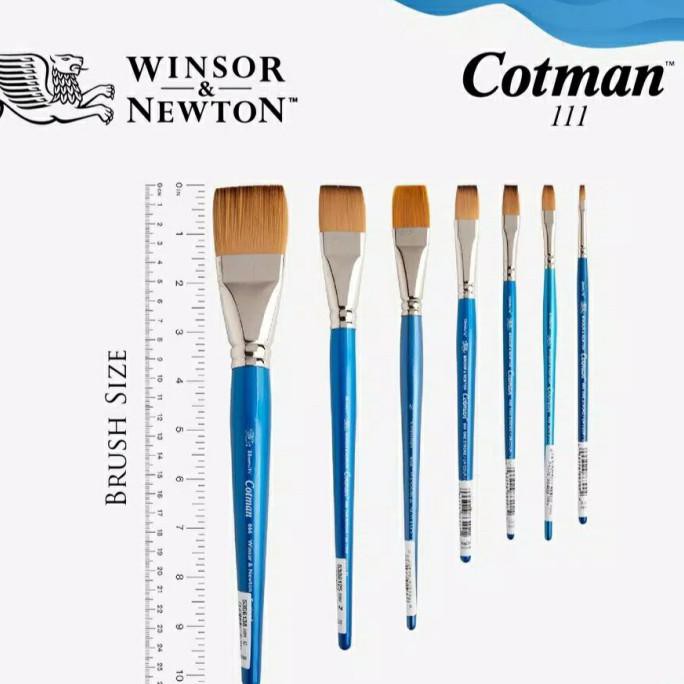 

COD KUAS CAT AIR COTMAN WATERCOLOR BRUSH SERIES 666 19 MM 3/4' WINSOR & NE PERALATAN MELUKIS ART SET