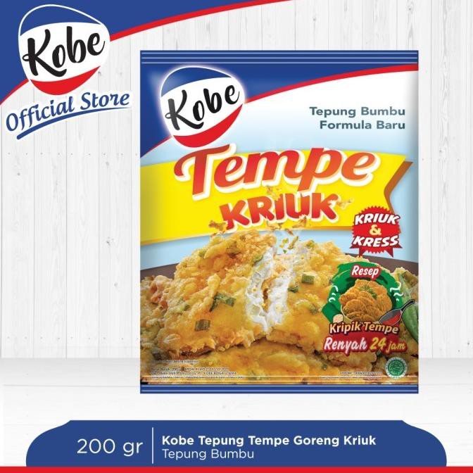 

Kobe Tepung Tempe Goreng Kriuk 200gr