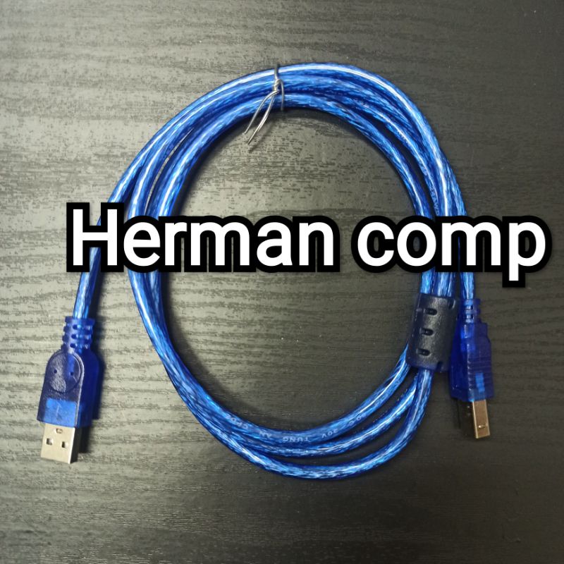 Kabel USB Printer Panjang 1.5 meter High Speed Computer Cable USB 2.0