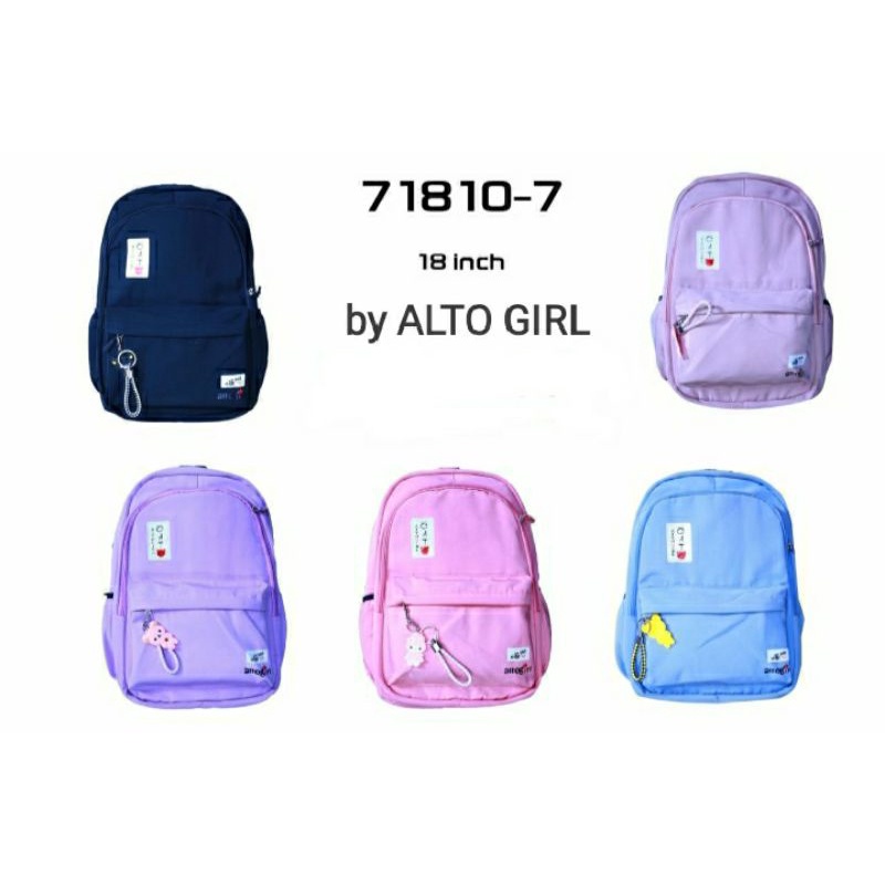 TAS RANSEL ALTO SILVER GIRL POLOS MURAH