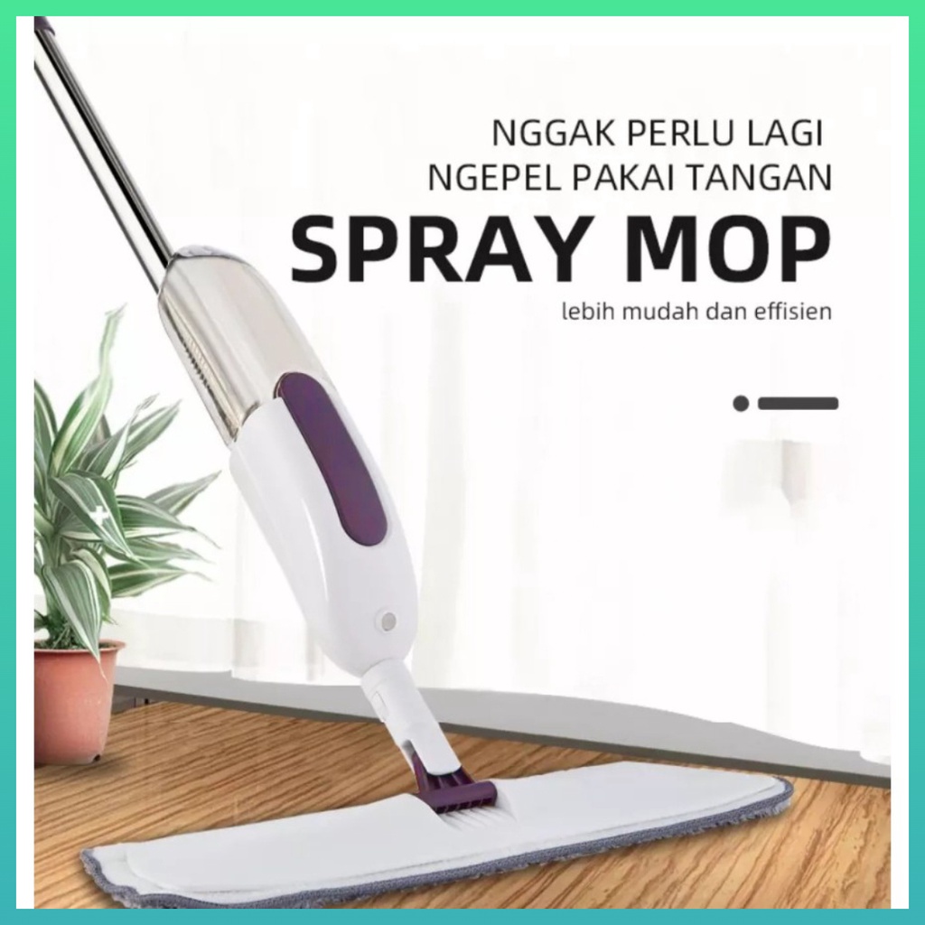 Alat pel semprot otomatis water spray mop otomatic high quality Worldhome66