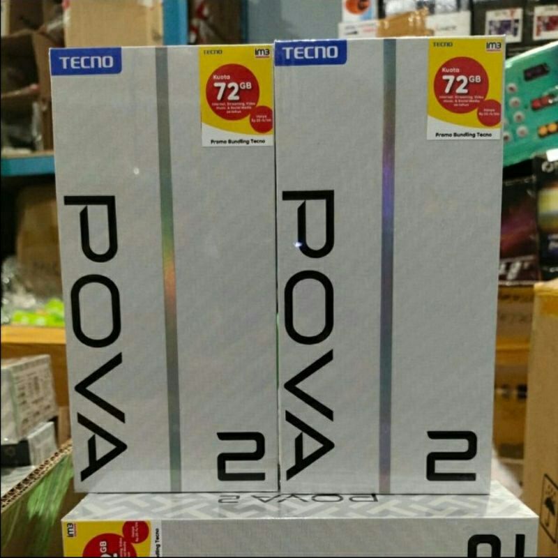 tecno pova 2 6/128 garansi resmi