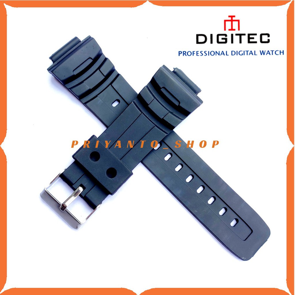 Strap Tali jam Tangan Digitec 3045 Digitec DG-3045T Oem Rubber Watch Digitec 3045