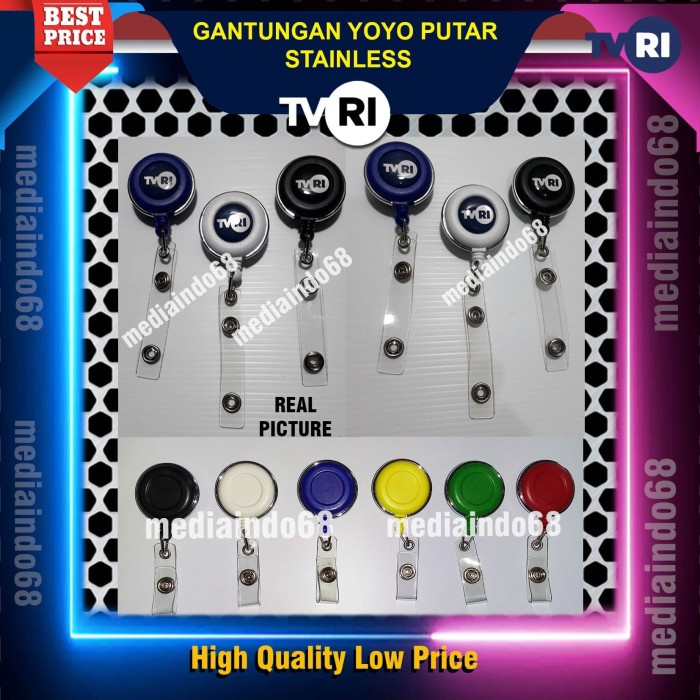 

Hari Ini Yoyo Gantungan Id Card Putar Stainless-Logo Tv Ri Diskon