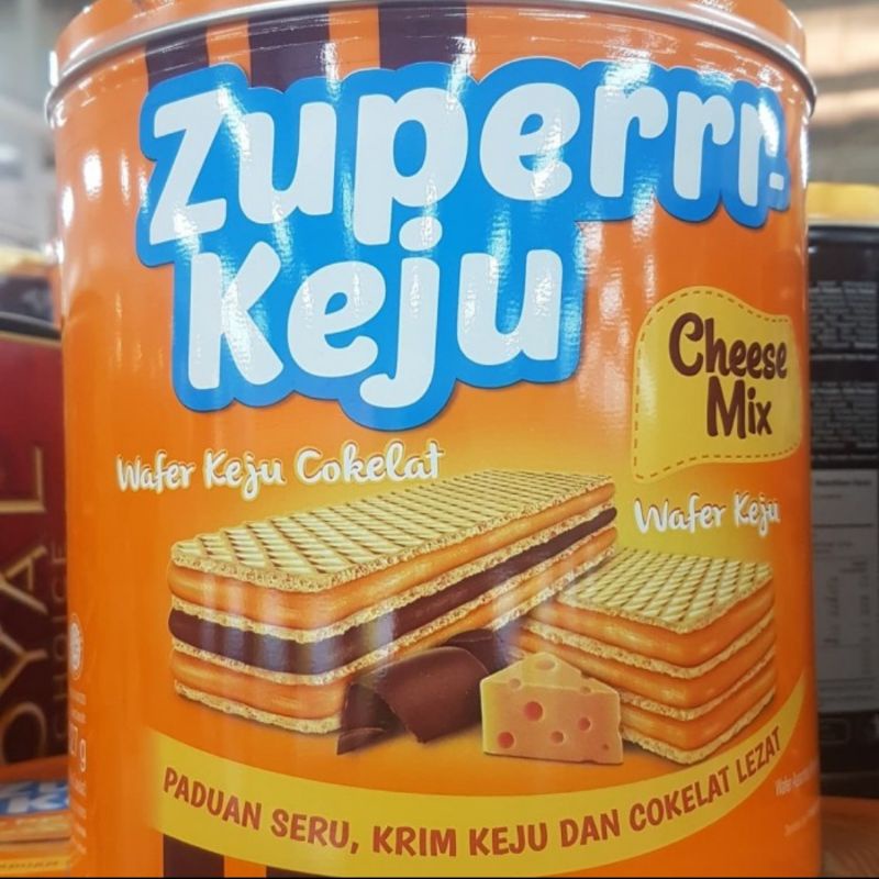 

Zuperr keju cheese mix chocolate 327gr