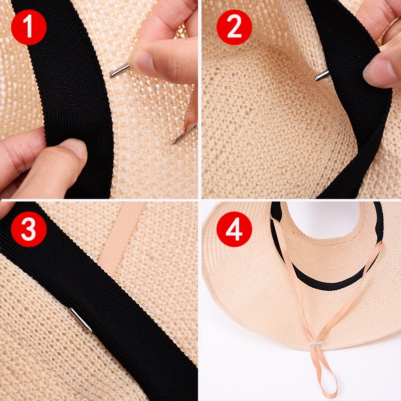 Masker Lanyard Braket Masker Yang Dapat Disesuaikan Dua Kait Tanpa Lanyard Pola Telinga-Won