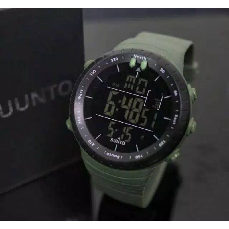 (GW)Jam Tangan Pria Sporty Viral Core Digital Strap Rubber