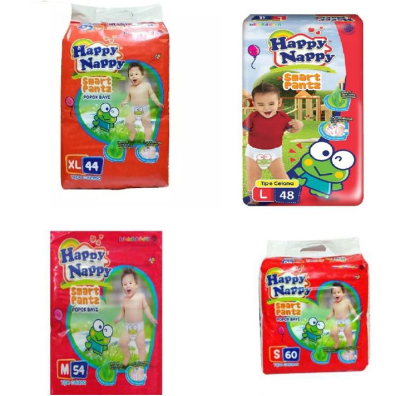 HAPPY NAPPY SMART PANTS JUMBO S60 / L48 / XL44 / XXL36