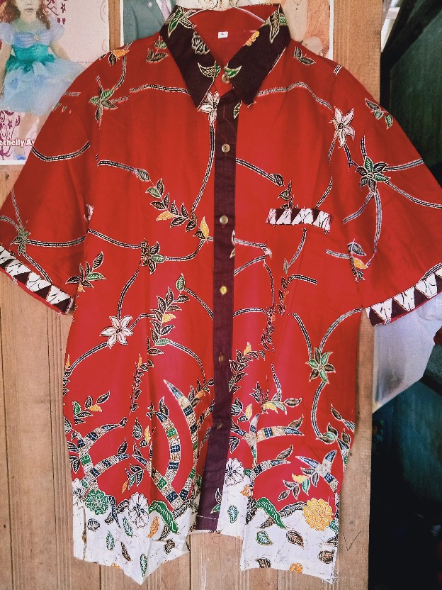 Batik Pasangan Naura Madura Sarimbit Batik Couple Keluarga Seragam Batik Anak Dress Batik Modern Xxl