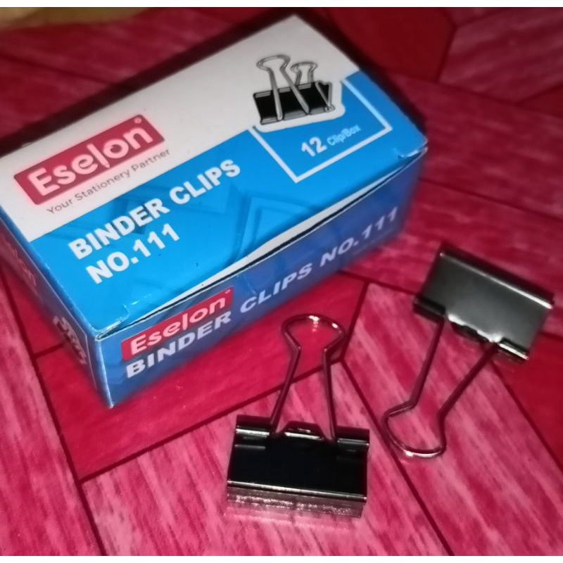 

KLIP KERTAS / BINDER CLIPS / 25MM / KLIP MURAH