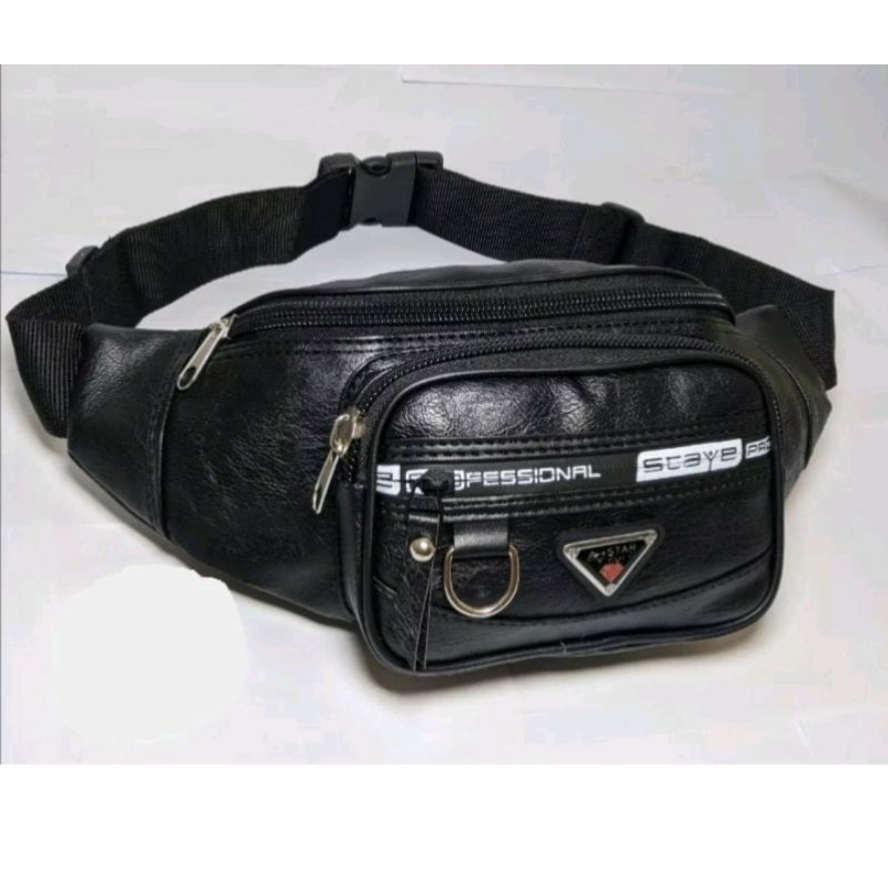 tas selempang gress pinggang kulit polo AM STAR