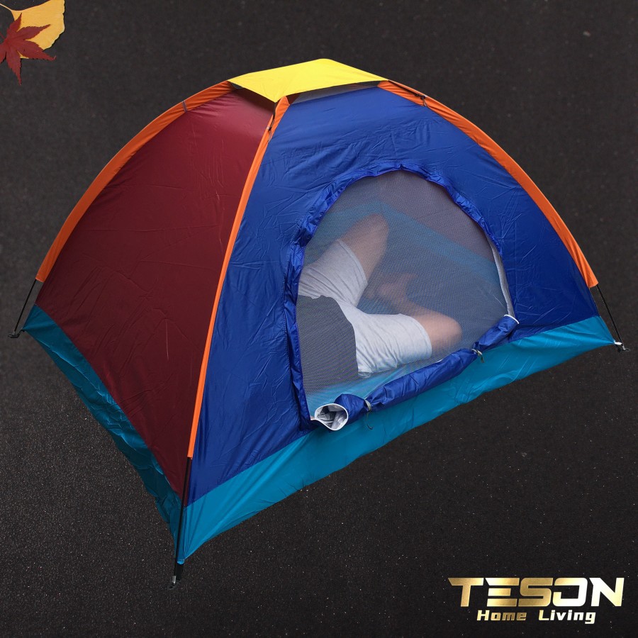 Tenda Camping Manual Kemping Gunung Pantai Piknik Hiking Outdoor Tent