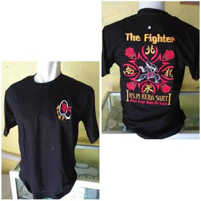 Kaos bordir ikspi kerasakti(wajib sertakan foto KTA)