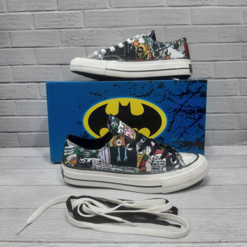 converse 70s x batman low sepatu converse original