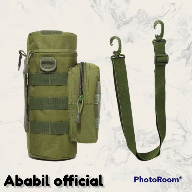 TAS SLEMPANG BOTOL AIR MINUM BAHAN KAIN