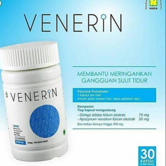 VENERIN NASA / OBAT TIDUR NYENYAK / OBAT INSOMNIA
