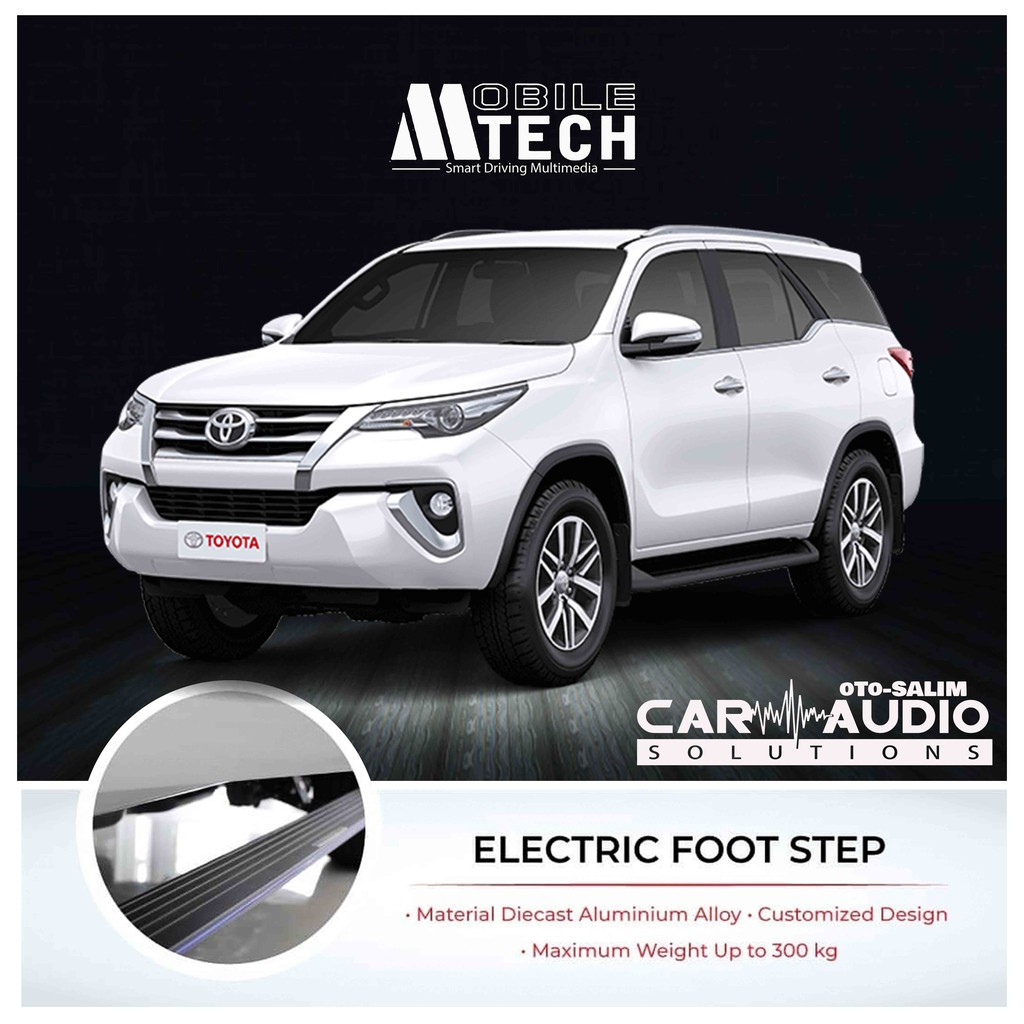 Auto Electric Footstep Toyota All New Fortuner