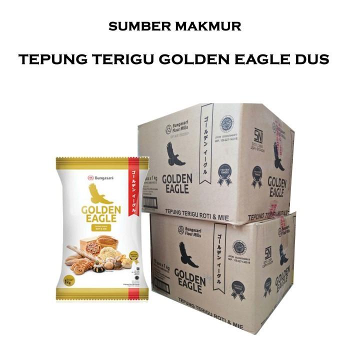 

Gandum / Tepung Terigu Golden Eagle Kemasan 1 Kg Dus Kualitas Terbaik
