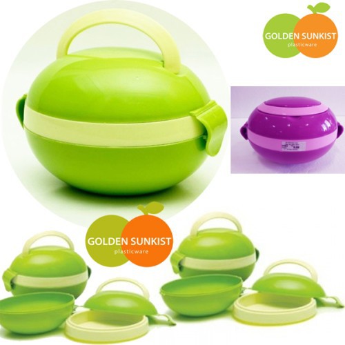 Rantang Oval Golden Sunkist ROA 9002 / Rantang Oval Anak Golden Sunkis