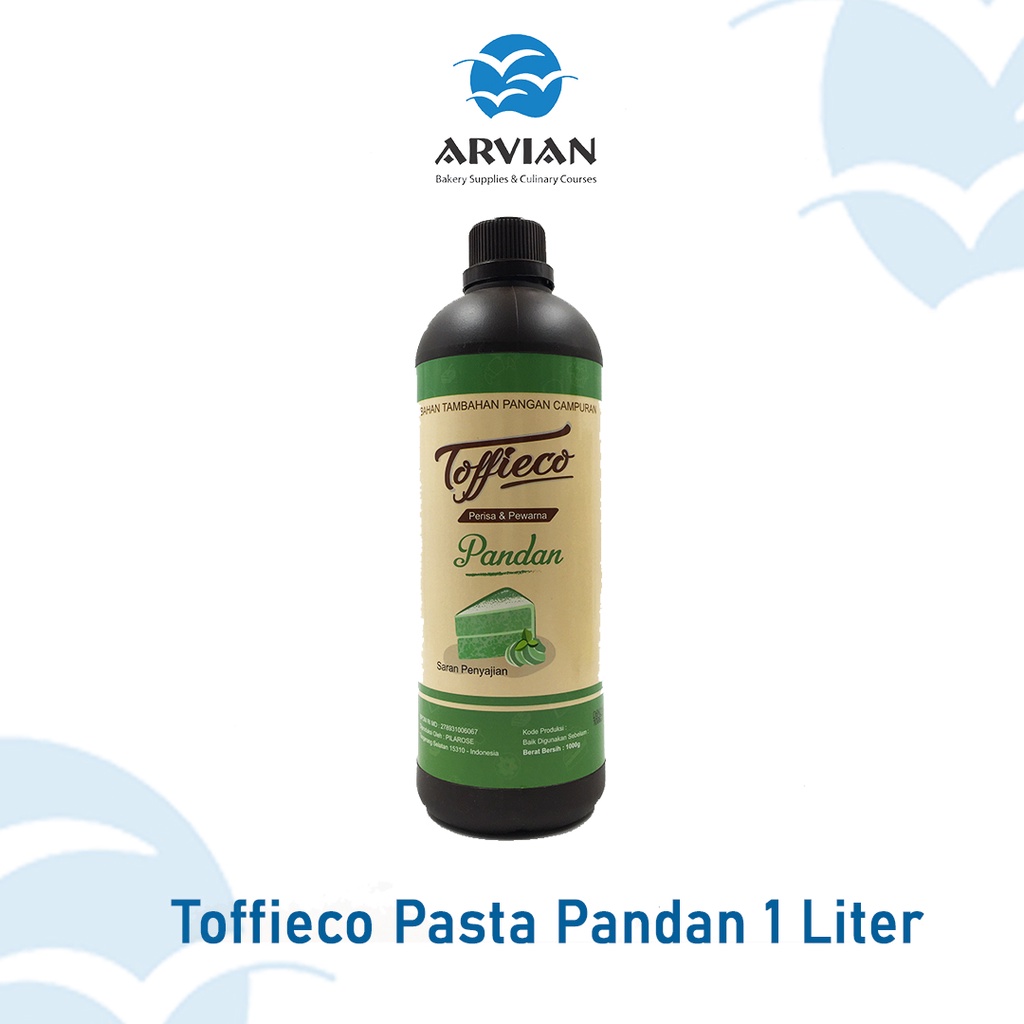 

Toffieco Pasta Pandan Wangi 1 Liter [Instant Surabaya] - Arvian