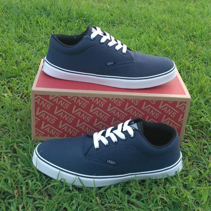 COD SEPATU VANS AUTHENTIC NAVY BLUE SEPATU KASUAL