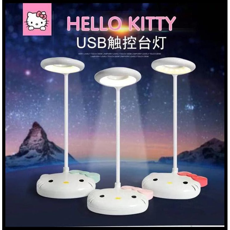 Lampu Belajar  Led Karakter Hello  Kitty  Lampu Tidur Hello  