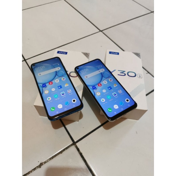 Vivo Y30i Ram 4 64GB Fulset Garansi resmi