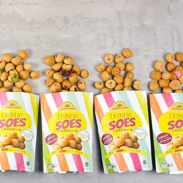 

CRUNCHY SOES CASSAVA GLUTEN FREE (1 KG)