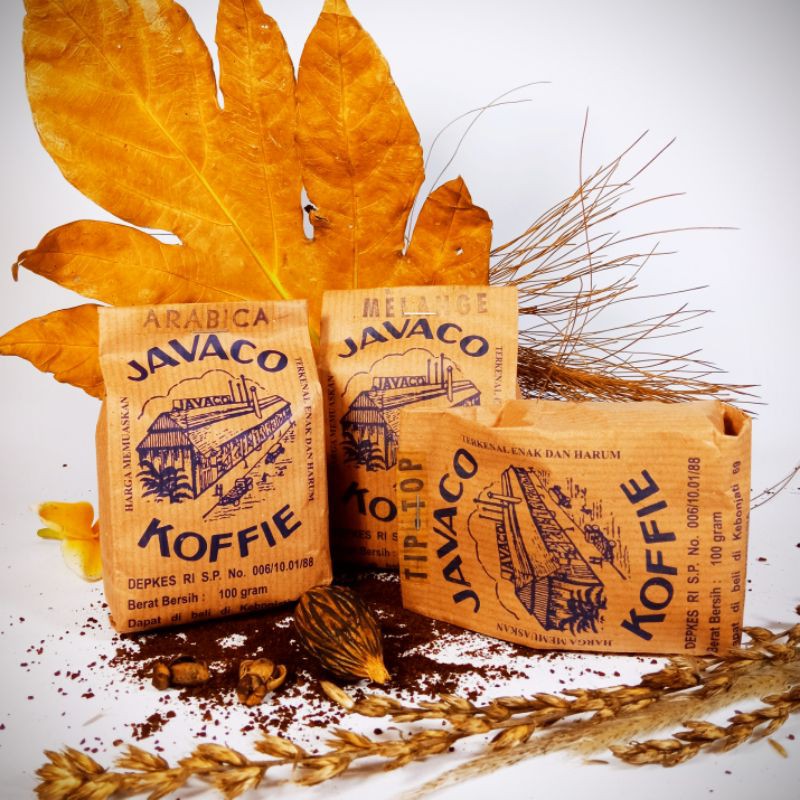 

Kopi Javaco Bandung Asli Kemasan 100gram.