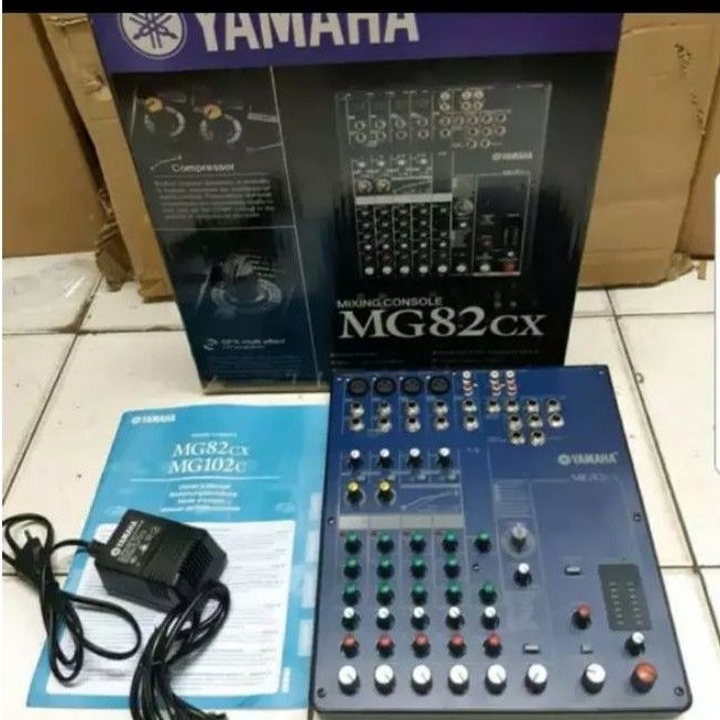 YAMAHA MG82CX MIXER AUDIO MG82 CX 8 Channel