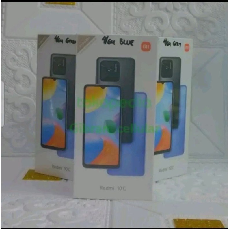 Xiaomi resmi 10c 4/64 & 4/128