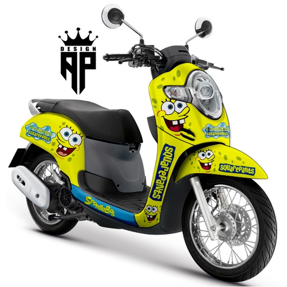 decal sticker scoopy full body FI scopy dekal stiker skopi karbu 2010 2011 2012 2013 2014 2015 2016 