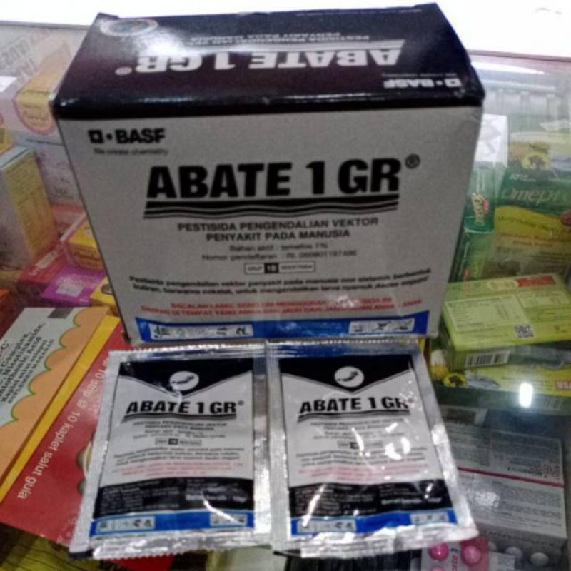 ABATE OBAT KUTU AGRULUS IKAN KOI KOKI kemasan 10gr