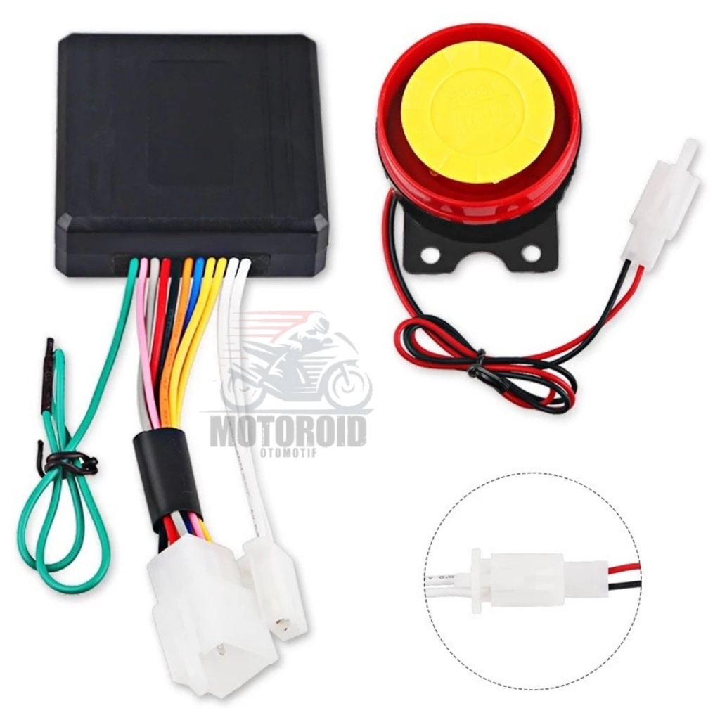 Remote Alarm Xcase Universal Anti Thief 128dB System motorcycle Maling